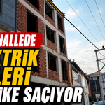 O Mahallede Elektrik Telleri Tehlike Saçıyor: geçen aylarda 1 kişi hayatini kaybetmişti; Vatandaşlar Önlem Bekliyor