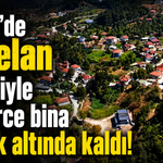 İnegöl'de Heyelan nedeniyle yüzlerce bina toprak altında kaldı!