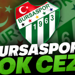 Bursaspor’a şok ceza