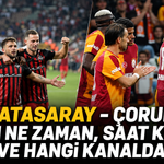 Galatasaray - Çorum FK maçı ne zaman, saat kaçta ve hangi kanalda?