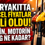 Akaryakıtta Güncel Fiyatlar Belli Oldu! Benzin, Motorin ve LPG Ne Kadar?