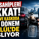 Araç sahipleri dikkat! Trafik ve kaskoda yeni dönem 1 Eylül’de başlıyor