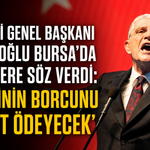 İYİ Parti Genel Başkanı Dervişoğlu Bursa’da çiftçilere söz verdi: “Çiftçinin borcunu devlet ödeyecek”