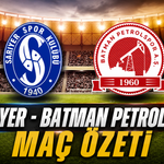 Sarıyer - Batman Petrolspor Maç Özeti