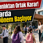 Üç Bakanlıktan Ortak Karar! Okullarda Yeni Dönem Başlıyor