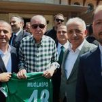 Cumhurbaşkanı Erdoğan’a Muğlaspor forması verildi