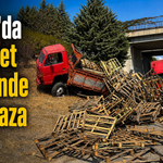 Bursa'da Emniyet Şeridinde Feci Kaza