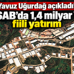 Yavuz Uğurdağ açıkladı! İMOSAB’da 1,4 milyar TL’lik fiili yatırım
