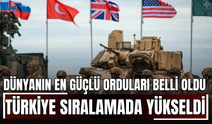 Dünyanın En Güçlü Orduları Belli Oldu! Türkiye Sıralamada Yükseldi!