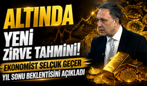 Altında Yeni Zirve Tahmini! Ekonomist Selçuk Geçer Yıl Sonu Beklentisini Açıkladı