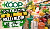 Tarım Kredi 15-21  Eylül 2026 aktüel ürünleri belli oldu! İşte fiyatlarıyla tam liste