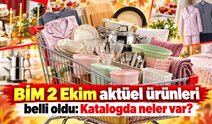 BİM 2 Ekim aktüel ürünleri belli oldu: Katalogda neler var?