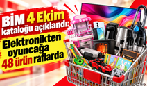 BİM 4 Ekim kataloğu açıklandı: Elektronikten oyuncağa 48 ürün raflarda
