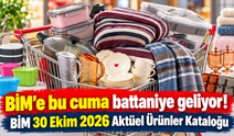 BİM'e bu cuma battaniye geliyor! BİM 30 Ekim 2026 Aktüel Ürünler Kataloğu