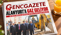 ALANYURT’A GAZ GELİYOR