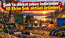 ŞOK 10 Ekim 2026 Aktüel Ürünler Kataloğu| Şok'ta dikkat çeken indirimler |Kamp ürünlerinde şok fiyatlar