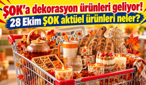 ŞOK'a dekorasyon ürünleri geliyor! 28 Ekim şok aktüel ürünleri neler ?