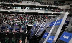 Bursaspor-Amed Sportif Faaliyetler maçı sonrası 7 kişi gözaltına alındı