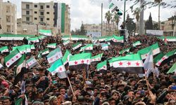 Suriye'de Protesto