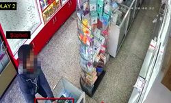 Bilgisayar hırsızı önce kameraya sonra polise yakalandı