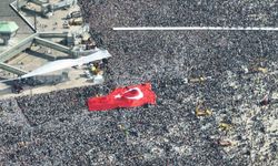 İstanbul Miting alanı havadan böyle görüntülendi