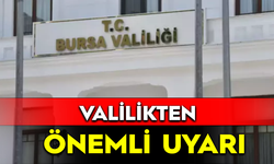 Bursa'da Valiliği'nden Fırtına Uyarısı: Vatandaşlar Tedbirli Olmalı