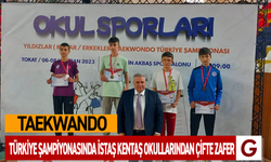 Türkiye şampiyonasında İstaş Kentaş Okullarından çifte zafer