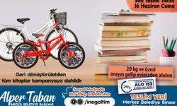 Öğrenciler İnegöl'de Belediye'den bisiklet kazanabilirsiniz