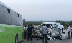 Belediye otobüsü kaza yaptı: 2 ölü, 10 yaralı