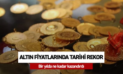 Altın fiyatlarında tarihi rekor! İşte bir yıllık kazanç