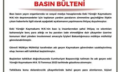 Gözaltına alınan kaymakam ile ilgili açıklama
