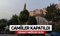 Bursa’da camiler kapatılınca cemaat mağdur oldu