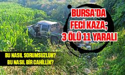 Bursa’da feci kazada insanlar etrafa savruldu: 3 ölü 14 yaralı