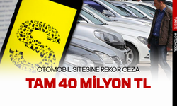 Sahibinden.com'a rekor ceza tam 40 milyon TL