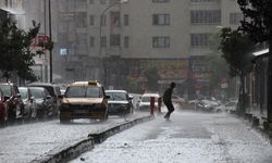 Erzurum'da sağanak etkili oldu