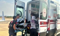 4 yaşındaki çocuk ambulans uçak ile Bursa'ya getirildi