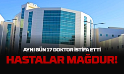 Aynı Gün 17 Hekim İstifa Etti