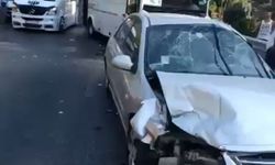 12 araç birbirine girdi: 2 yaralı