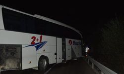 Afyonkarahisar’da Otobüsle Tırın Kaza Yaptığı O Anlar