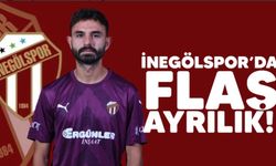 İnegölspor’da flaş ayrılık!