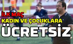 Kafkasspor maçı kadın ve çocuklara ücretsiz olacak