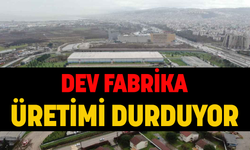 Türkiye'de binlerce çalışanı olan fabrika üretimi durduruyor