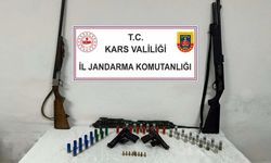 Kars'ta Jandarma'dan  Silah Operasyonu!