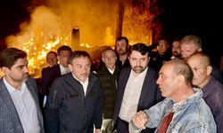 AK Parti Karabük Milletvekilleri Yangın Bölgesinde
