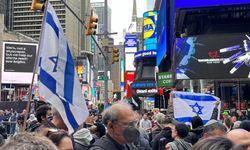New York'ta Filistin ve İsrail Destekçileri Karşı Karşıya
