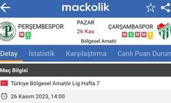 Perşembeyle Çarşamba Perşembe günü maç yapacak