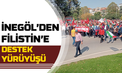 İnegöl'den Filistin'e Destek Yürüyüşü!