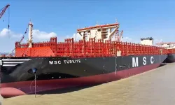 Dünyanın En Büyük Konteyner Gemisi "MSC Türkiye" Cumhuriyet'in 100. Yılında Göreve Başlıyor