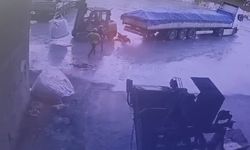 Isparta'da Forklift Kazası