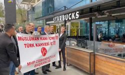 Bursa'da MHP'den Starbucks Boykotu: "Müslüman Kanı İçmeyin, Türk Kahvesi İçin"